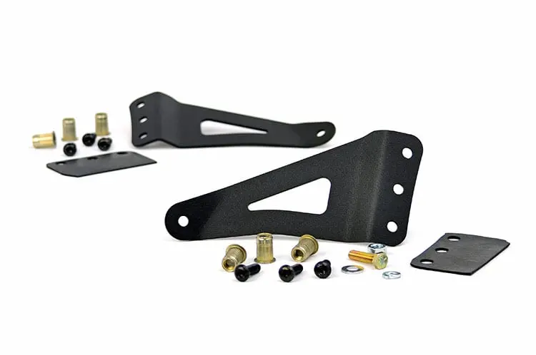Led Light Mount | Upper Windshield | 50" Curved | Chevy/Gmc 1500/1500 Suv/2500Hd/3500Hd (07-14) 1