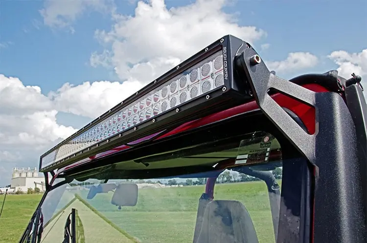Led Light Mount | Upper Windshield | 50" Straight | Jeep Wrangler Yj (87-95) 1