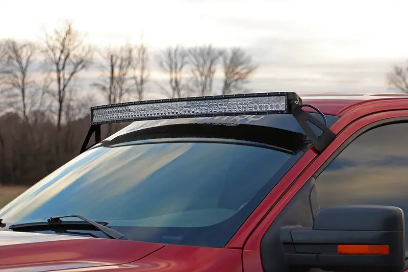 Led Light Mount | Upper Windshield | 54" Curved | Ford F-150 2Wd/4Wd (04-14) 1