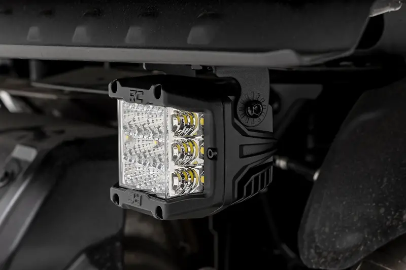 Led Light | Under Bed Mount | 3" Chrome Pair | Wide Angle | Polaris Xpedition Adv 5 1