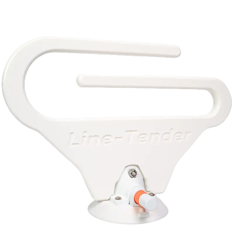 Line Tender: Mount For Outboard Motor Dock Lines 1
