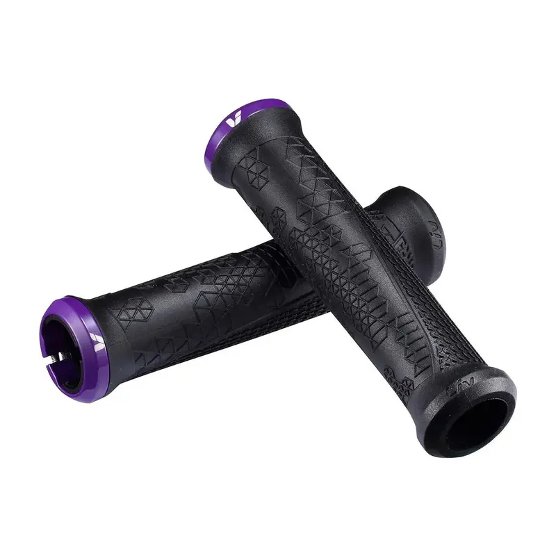 Liv Supera Single Lock-On Grips 135Mm Black/Purple 1