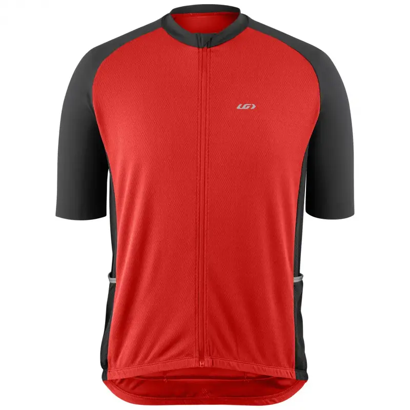 Louis Garneau Connection 4 Men's Cycling Jersey Barbados Cherry 1