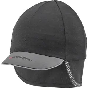Louis Garneau Winter Cap - Black/Garneau Gray 1