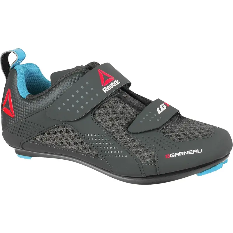 Louis Garneau Women's Reebok Actifly Cycling Shoes - Size 42, Gray/Blue 1