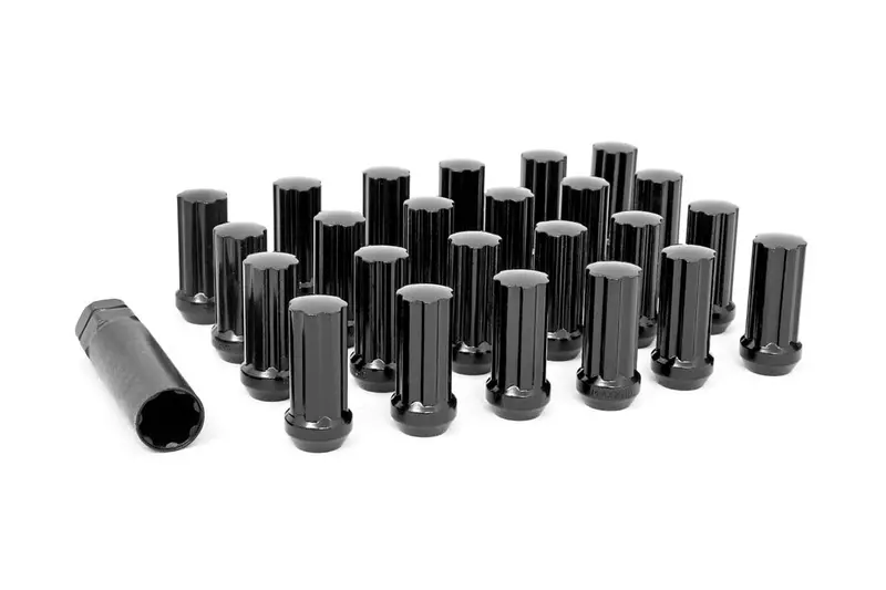 M14 X 2.0 Lug Nut Set Of 24 | Black 1