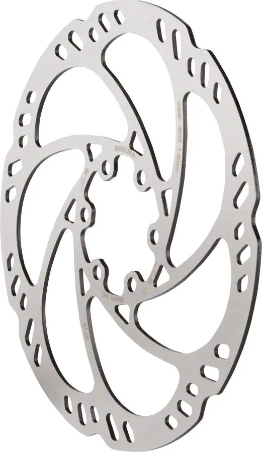 Magura Storm Hc Disc Brake Rotor - 160Mm, 6-Bolt, Silver 1
