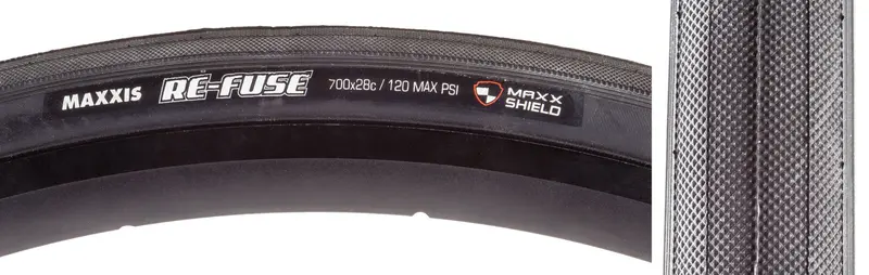Maxxis Re-Fuse Endurance Road Tire 700X28 Bk Fold/60 Sc/Ms 1
