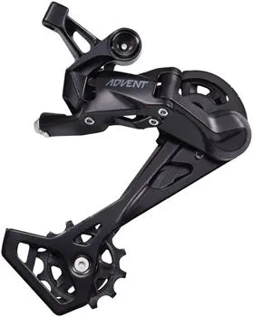 Microshift Advent Rear Derailleur - 9 Speed, Long Cage, Black 1