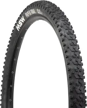 Msw Paper Trail Tire - 27.5 X 2.25, Wirebead, Black, 33Tpi 1