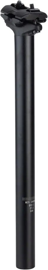 Msw Two-Bolt Seatpost 27.2 X 350 Matte Black 1