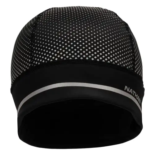 Nathan Hyper Night Reflective Ponytail Beanie 1