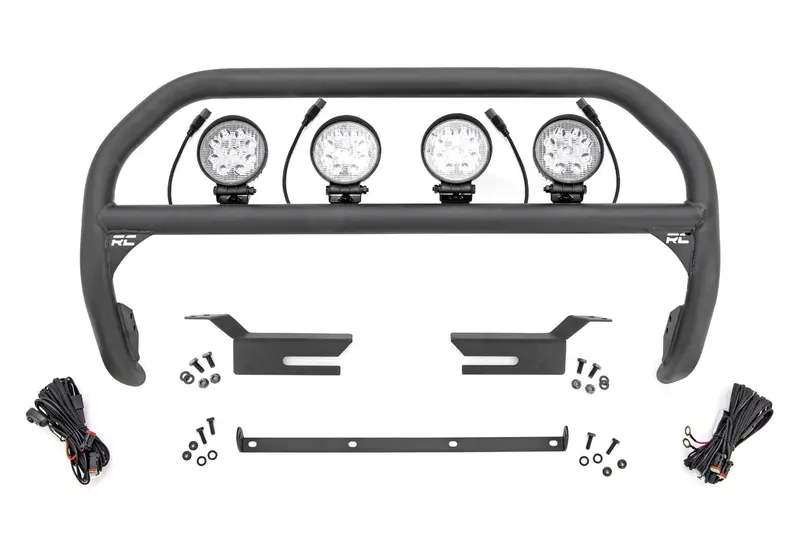 Nudge Bar | 4 Inch Round Led (X4) | Ford Bronco 4Wd (2021-2025) 1