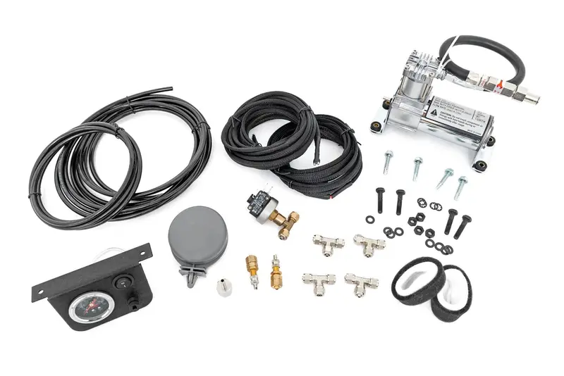 Onboard Air Bag Compressor Kit W/Gauge 1