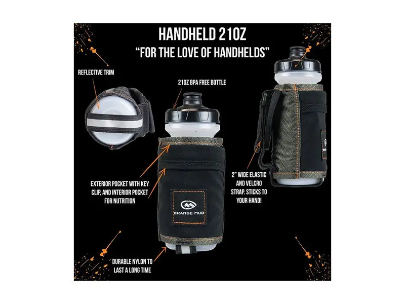 Orange Mud Handheld Hydration Pack Bottle 1