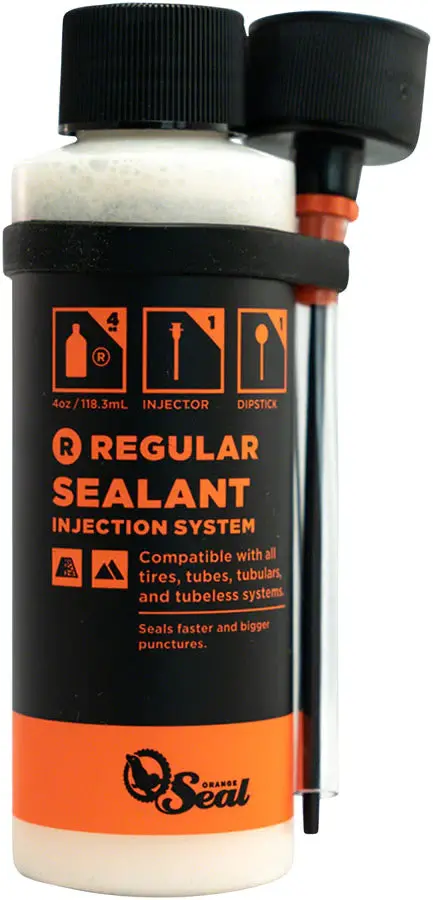 Orange Seal Tubeless Tire Sealant With Twist Lock Applicator - 4Oz 1