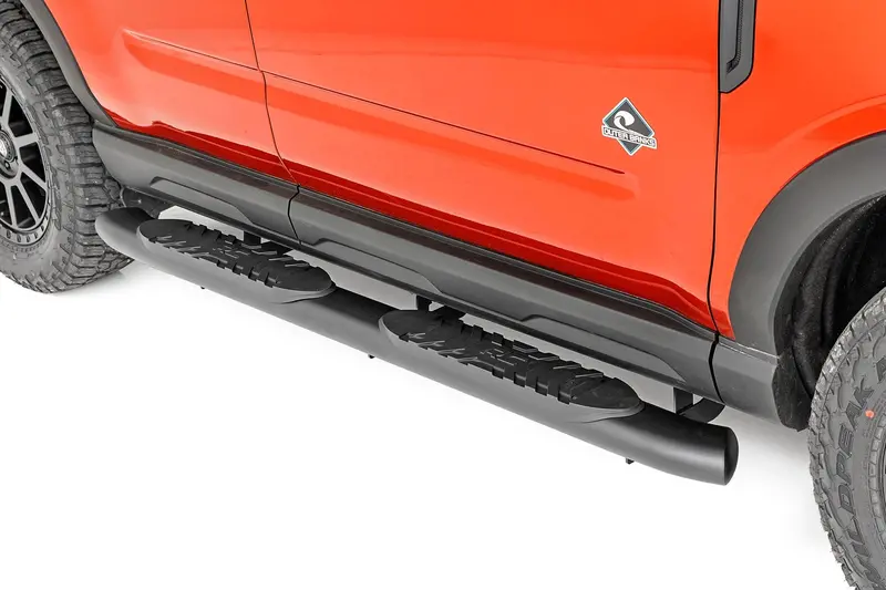 Oval Nerf Steps | Black | Ford Bronco Sport 4Wd (2021-2025) 1