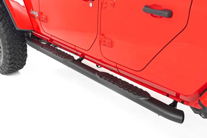 Oval Nerf Steps | Black | Jeep Gladiator Jt 4Wd (2020-2025) 1