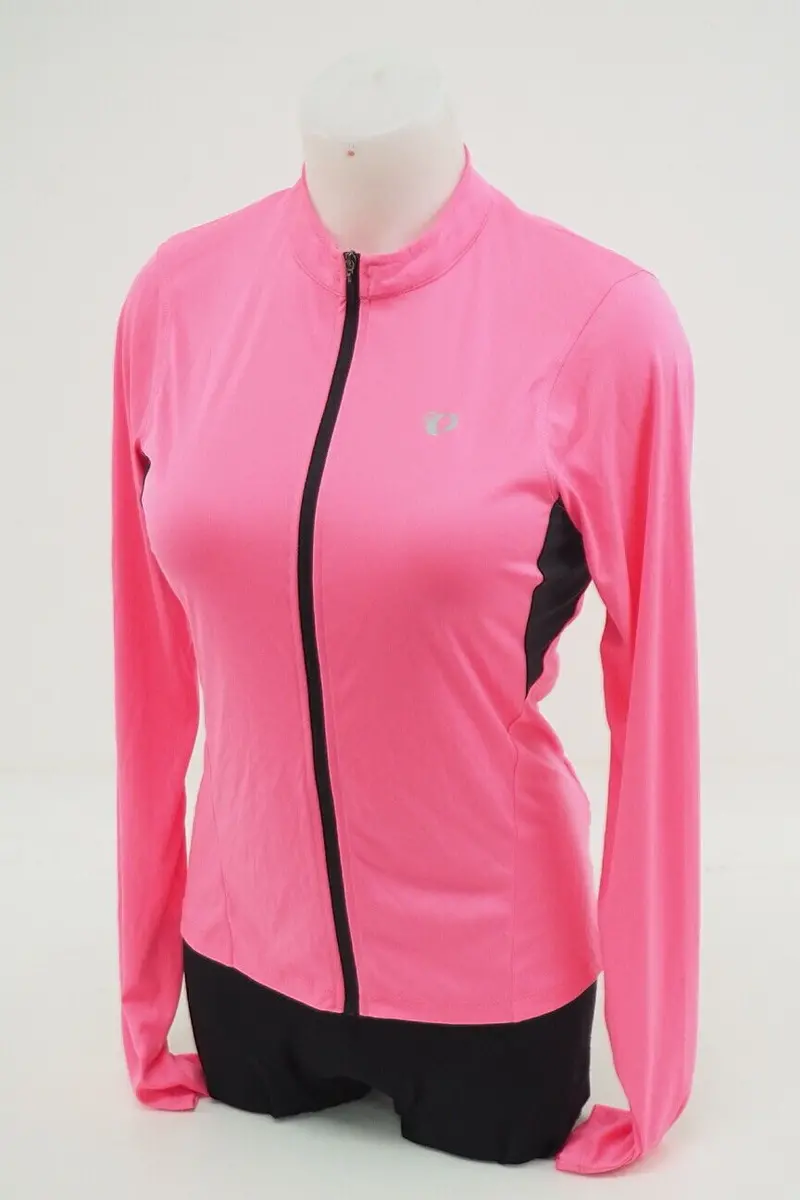 Pearl Izumi Women's Select Long Sleeve Jersey-Pink 1