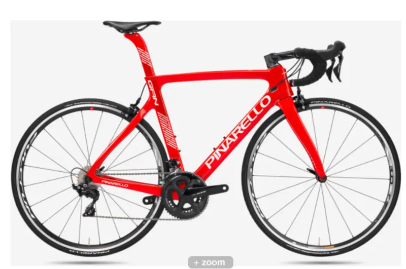 Pinarello Gan Rim Shimano 105 - Red 2023 1