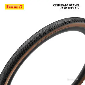 Pirelli Cinturato Gravel H Tire-35X700c Tubeless, Folding Classic, Tan 1