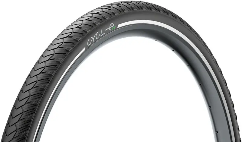 Pirelli Cycl-E Xt Tire - 700 X 42, Clincher, Wire, Black, Reflective 1