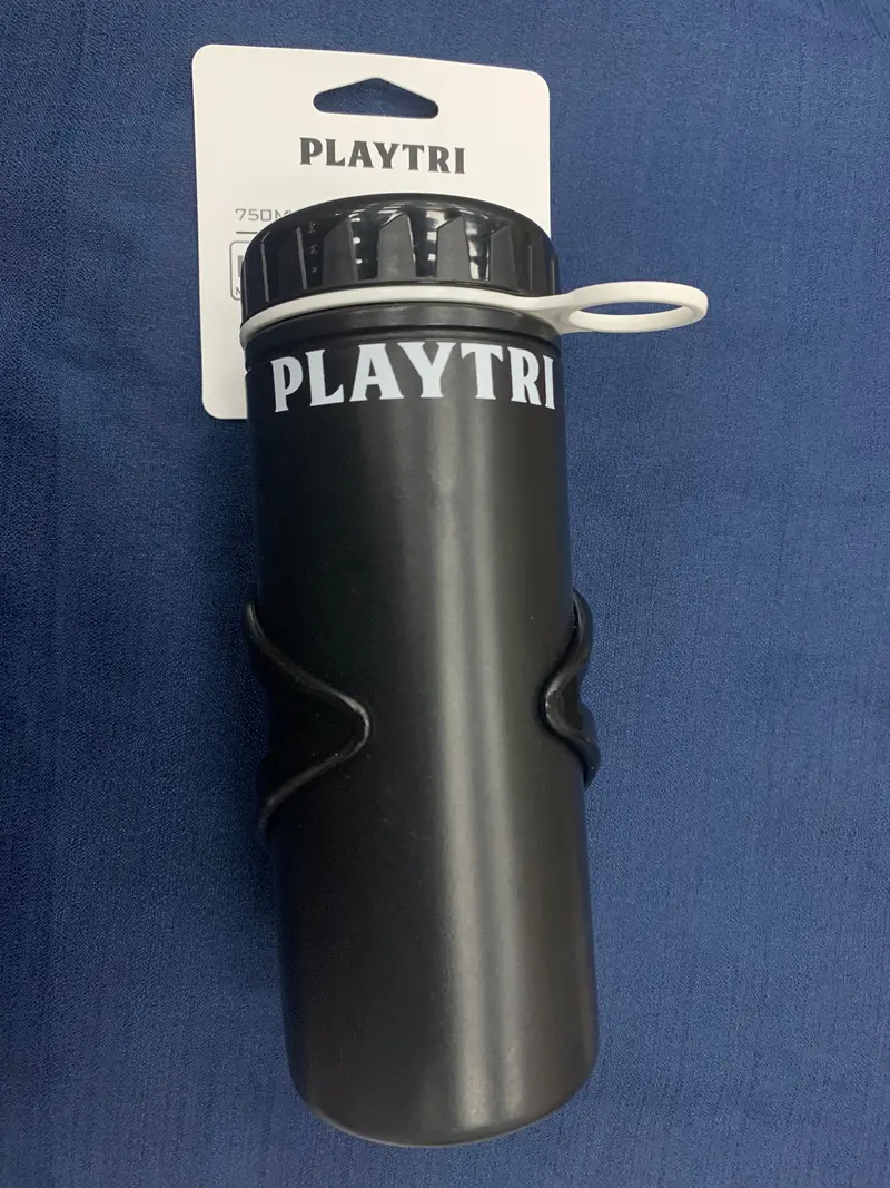 Playtri 750 Ml Bicycle Tool Bottle With Cage 1