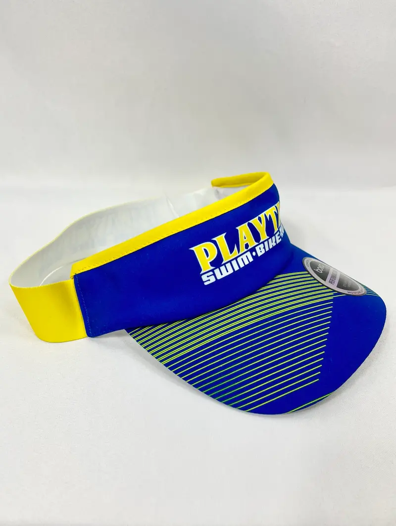 Playtri / Boco 360 Visor  - Blue And Yellow 1