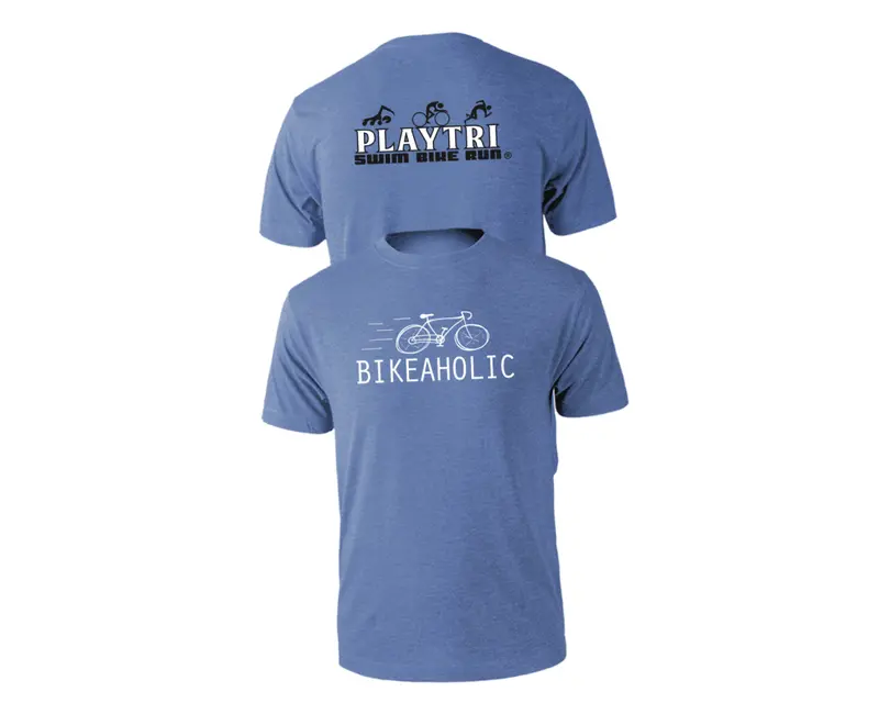 Playtri Men's T-Shirt "Bikeaholic" 1