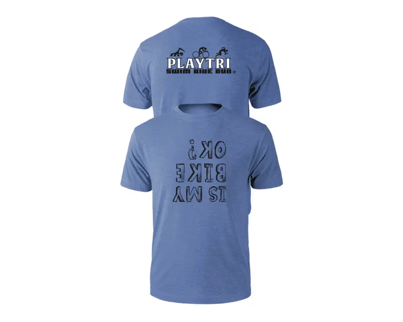 Playtri Men's T-Shirt "Is My Bike Ok?" 1