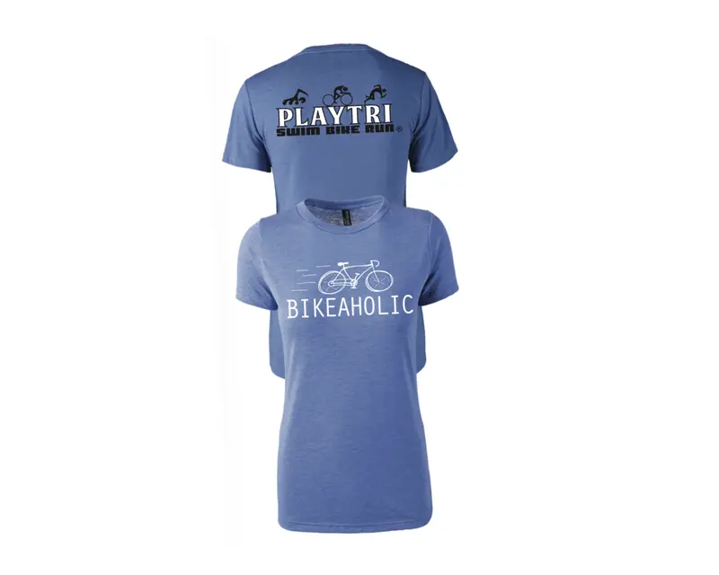 Playtri Women's T-Shirt "Bikeaholic" 1