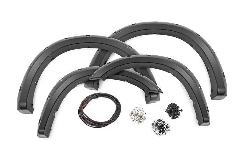 Pocket Fender Flares | Prp Deep Cherry Red Crystal | Ram 2500 (19-26)/3500 (19-25) 1