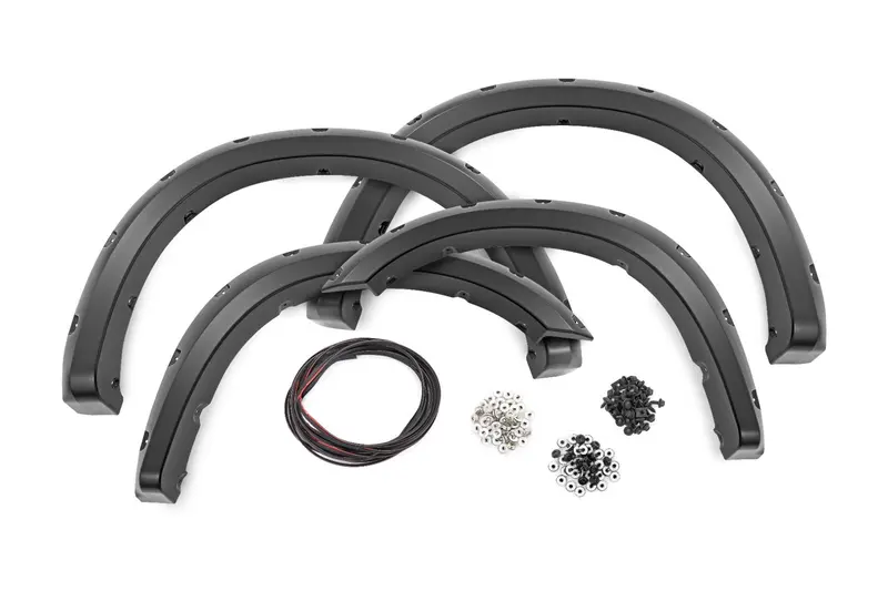 Pocket Fender Flares | Pw7 Bright White | Ram 2500 (19-26)/3500 (19-25) 1
