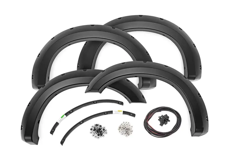 Pocket Fender Flares | Uh Tuxedo Black | Ford F-250/F-350 Super Duty (11-16) 1