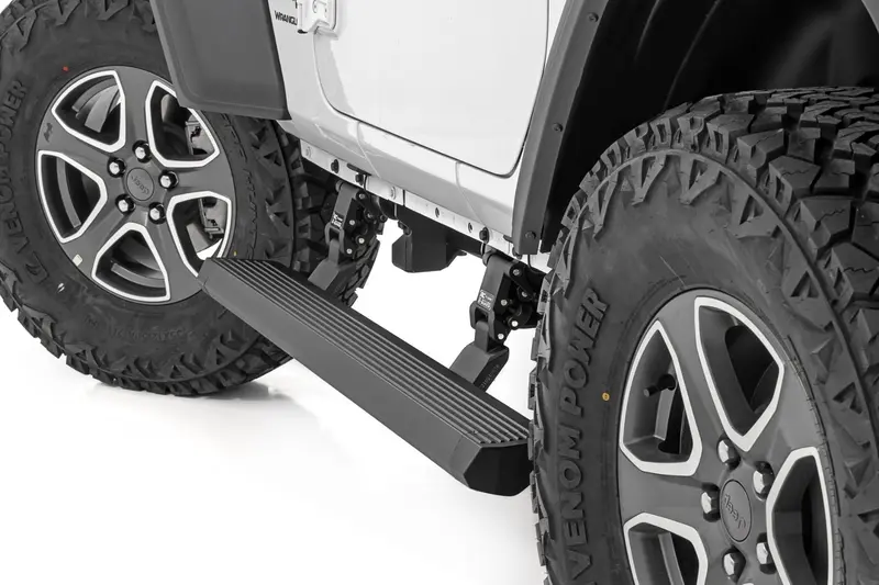 Power Running Boards | Dual Electric Motor | 2 Door | Jeep Wrangler Jl (18-26) 1
