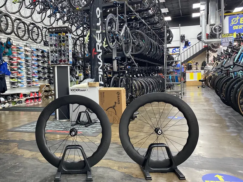 Princeton Carbonworks Mach 7580 Disc Brake Black Decal Industry Nine Disc Brake Shimano Wheelset 1