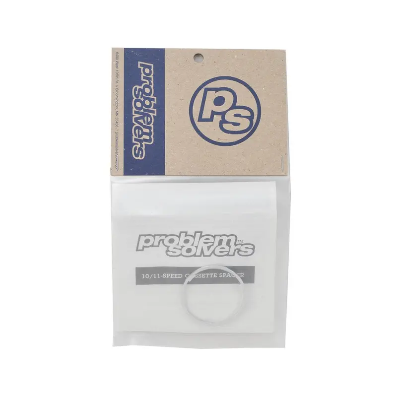 Problem Solvers 11-Speed Freehub Spacer For 10-Speed Cassette, Silver 1