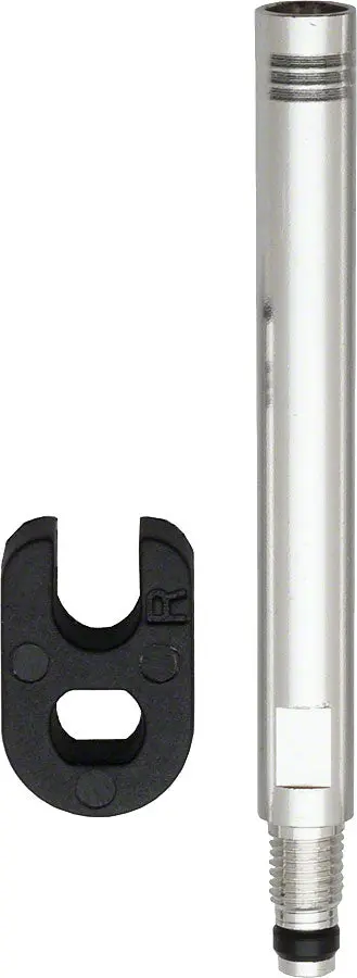 Problem Solvers Replaceable Core Presta Valve Extender, Silver 1