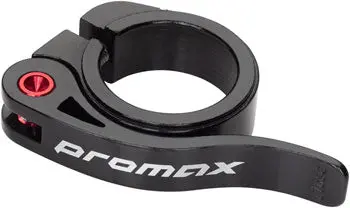 Promax 335Qx Seatpost Clamp - 31.8Mm, Qr, Black 1