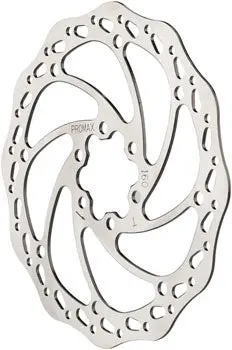Promax Sport S1 Disc Brake Rotor - 160Mm, 6-Bolt, Silver 1