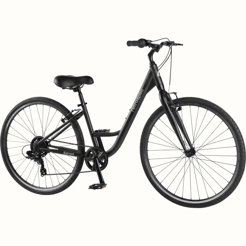 Restrospec Barron Comfort Hybrid Bike - Step Through 7-Speed 1