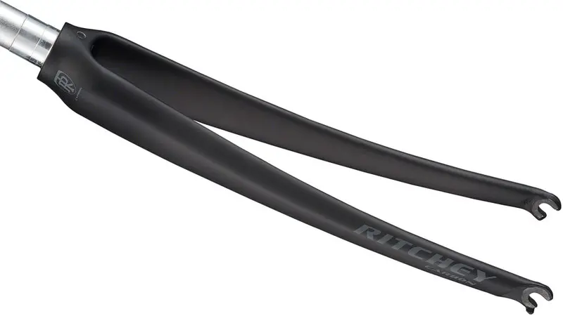 Ritchey Comp Carbon Road Fork, 700C, Qr, 1-1/8", Aluminum Steerer, Black 1