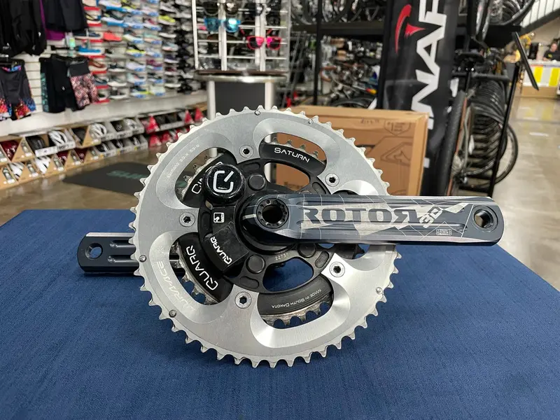 Rotor 3D Quarq Powermeter 53/39T 165Mm Used 1