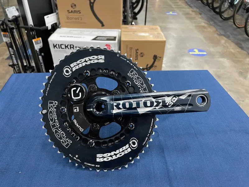 Rotor 3D Quarq Powermeter 53/39T 172.5Mm Used 1