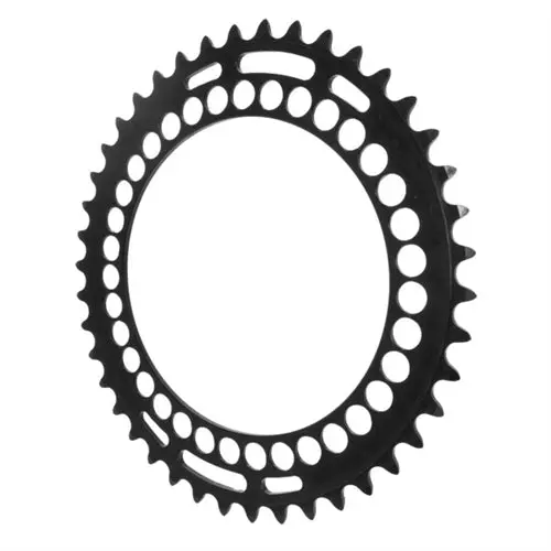 Rotor Qring 42T 110/5 Bcd Black Inner Oval 1