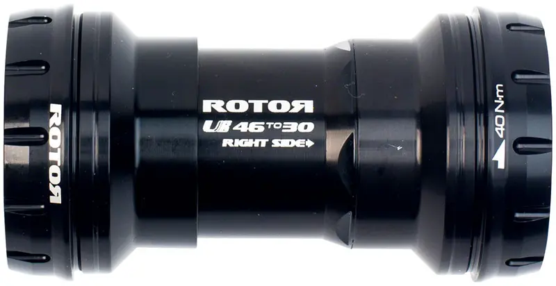 Rotor Ubb4630 Bottom Bracket For 30Mm Spindles In Pf30 Frames, Steel Bearings, Black 1