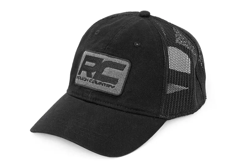 Rough Country Hat | Mesh | Rough Country Patch | Black 1