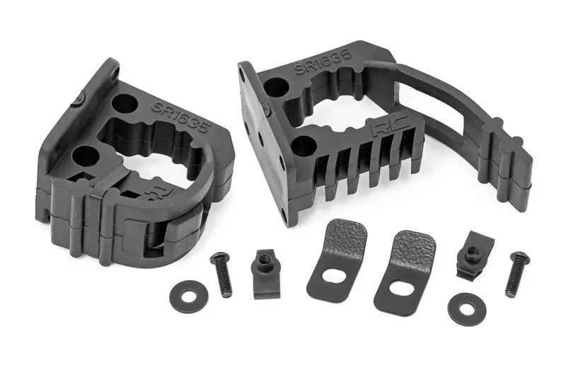 Rubber Molle Panel Clamp Kit | Universal | 5/8" - 1 3/8" | 2-Clamps 1