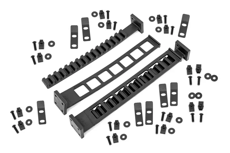 Rubber Molle Panel Clamp Kit | Universal | Up To 15" | 2-Clamp Sets 1