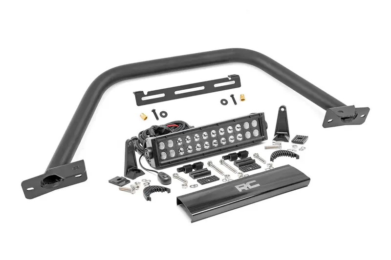 Safari Bar | 12" Led Light Bar | Black | Dual Row | Oe Modular Steel | Ford Bronco (21-25) 1